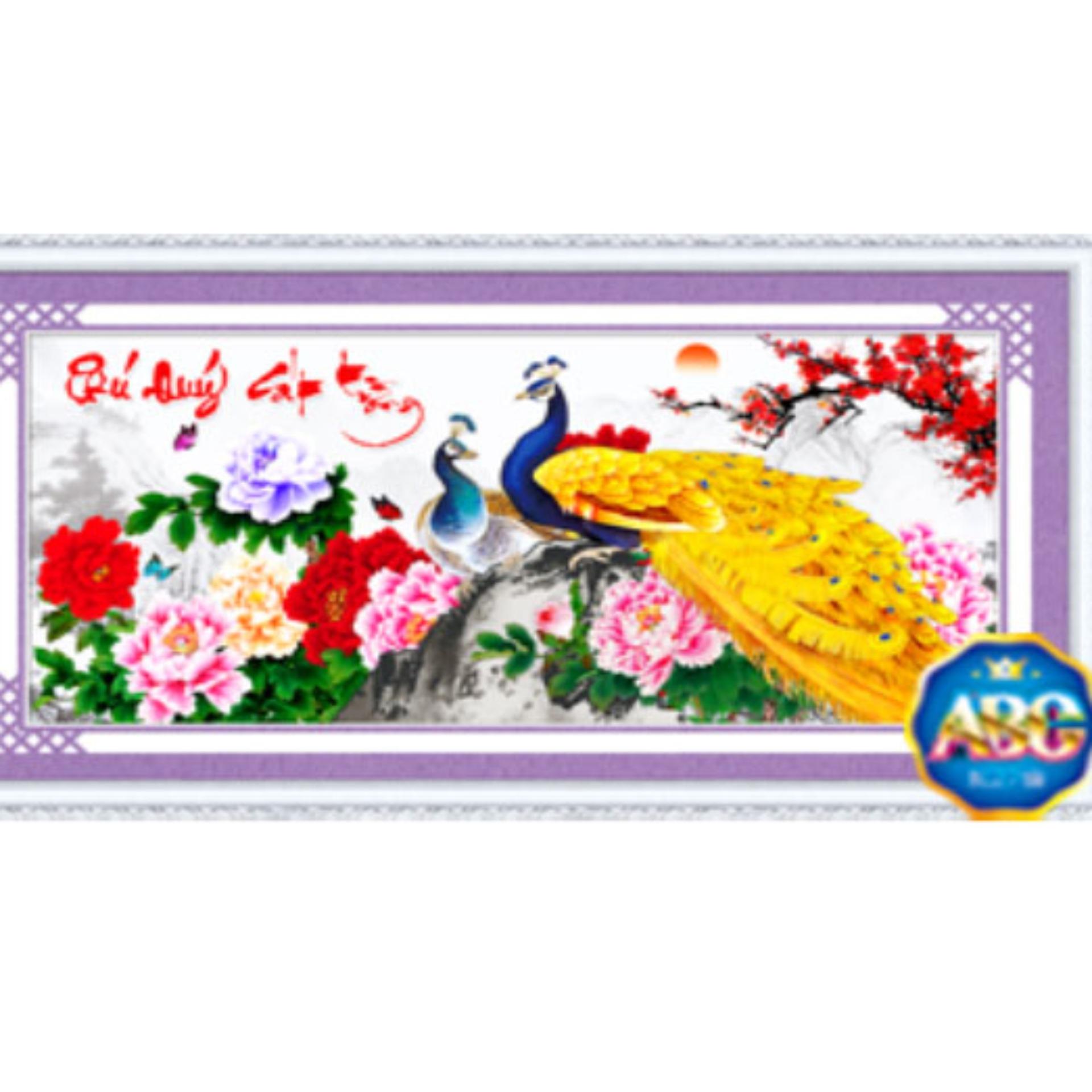 Tranh đính Đá 5D- Phú Quý Cát Tường 119