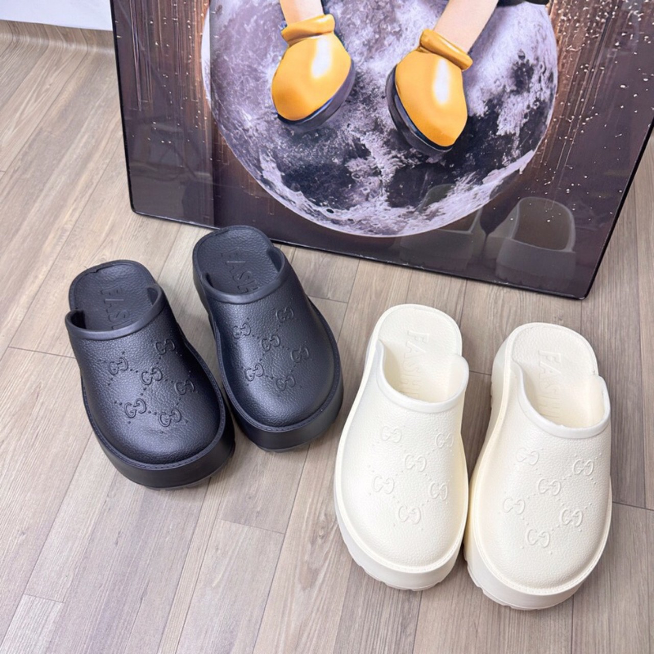 Dép sục đế cao 5cm êm châm phối đồ cực xinh