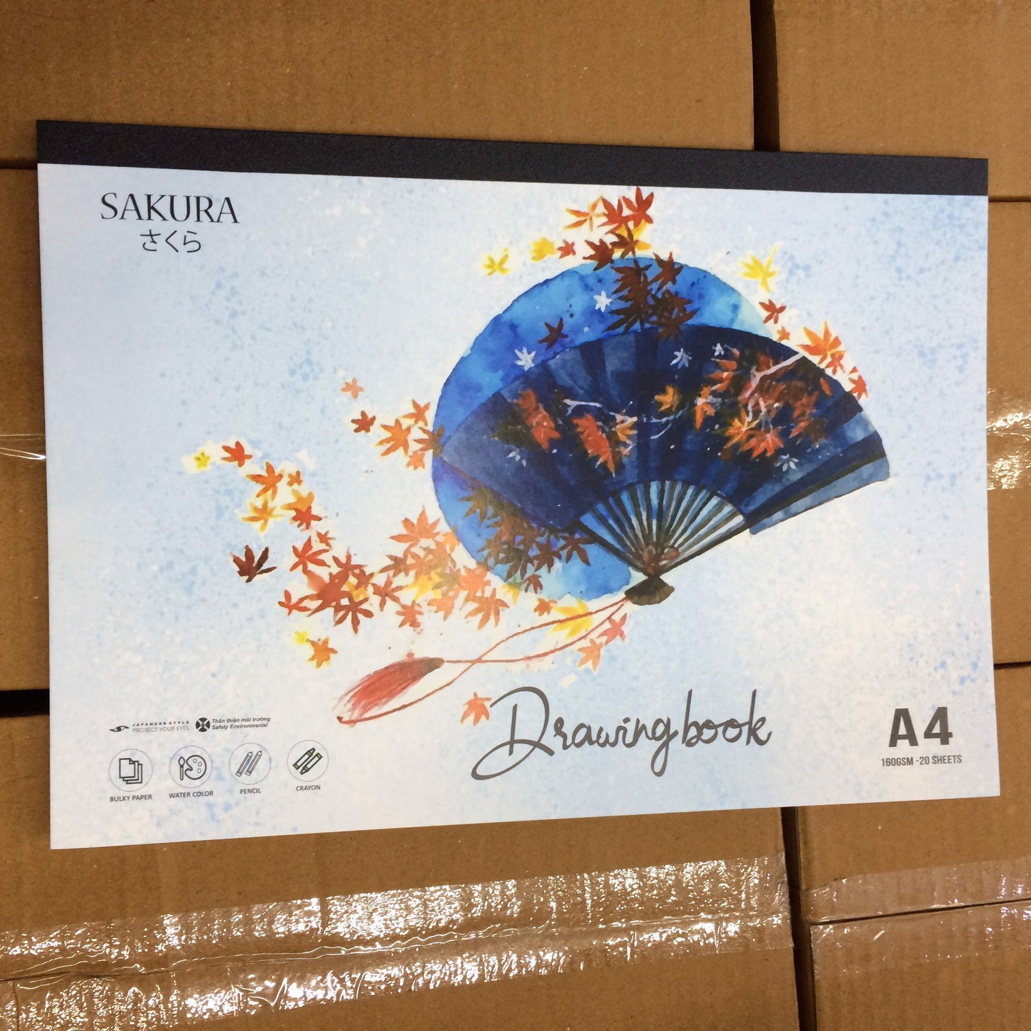 Vở vẽ Sakura A4 20 tờ