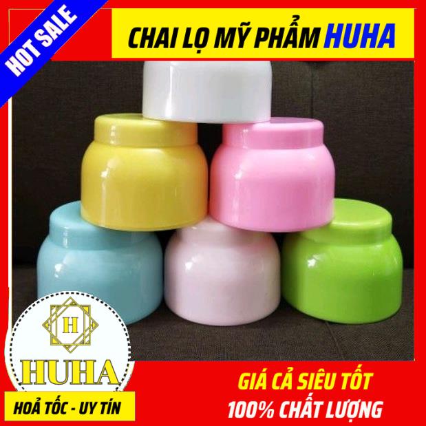 Hũ Hộp đựng kem body bầu 120 gam_ Hũ Hộp nhựa chữ A chiết kem