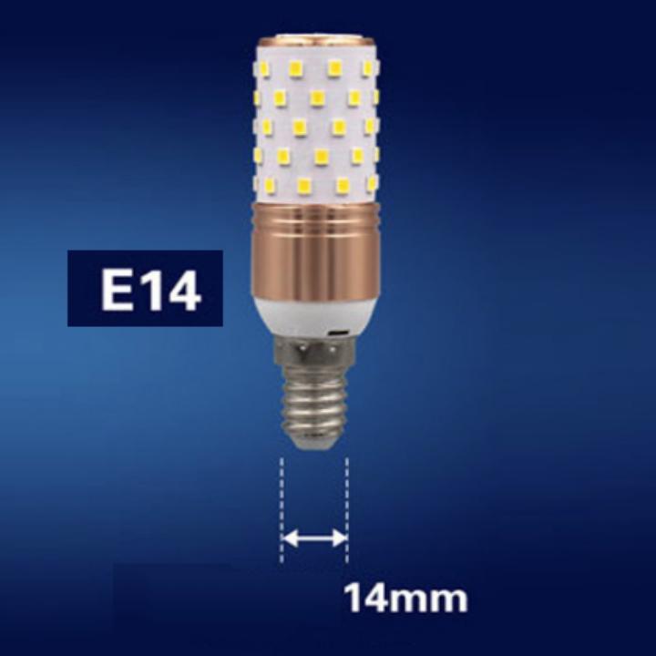 Bóng đèn led ngô 12w chất lượng cao e14 220vánh sáng trắng - đèn led trang trí - đèn trợ sáng -206720 -gia tot
