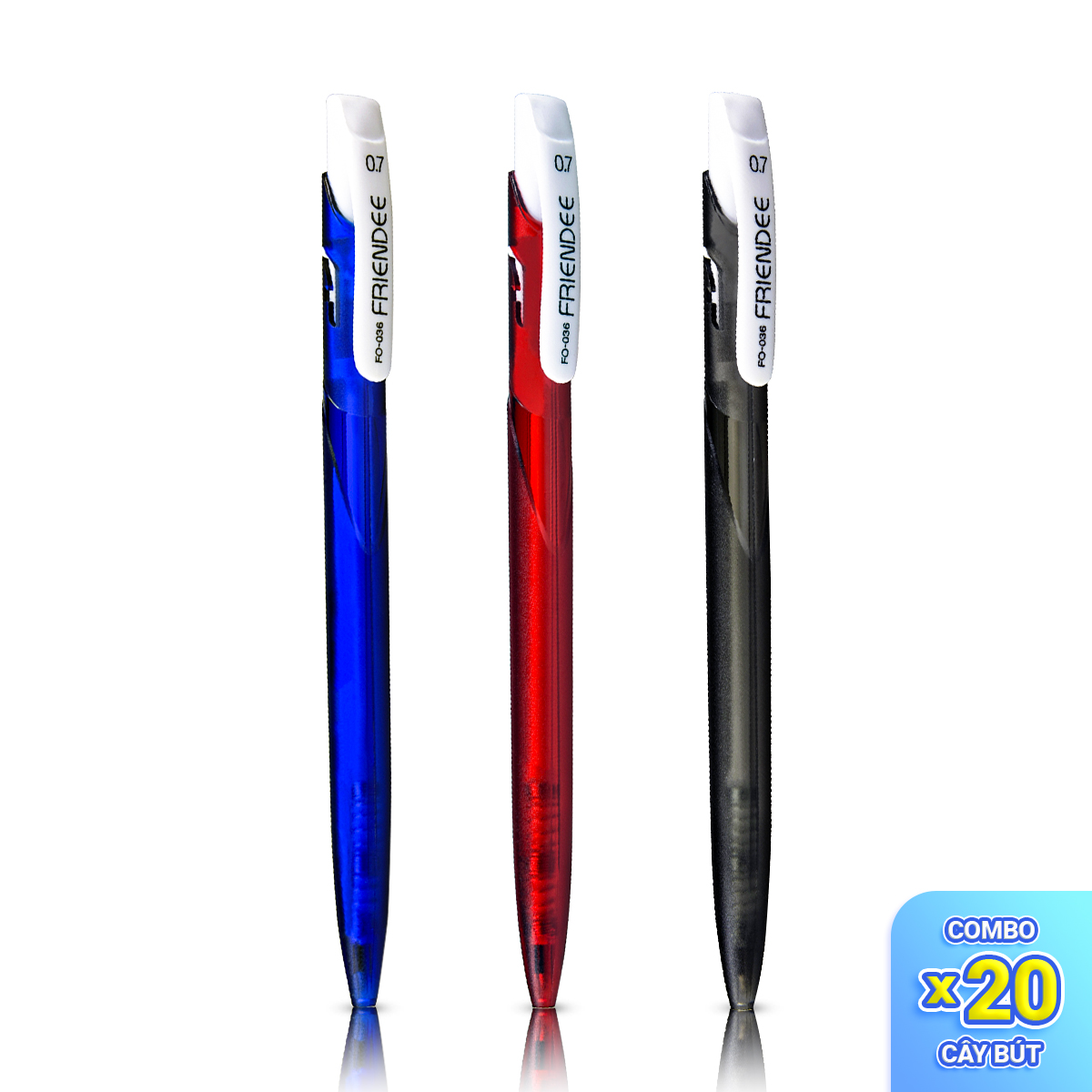 Combo 20 Bút bi Flexoffice FO-036