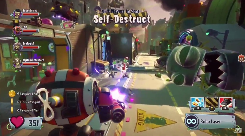Plants vs Zombies Garden Warfare 2 - Đĩa game PS4 - US