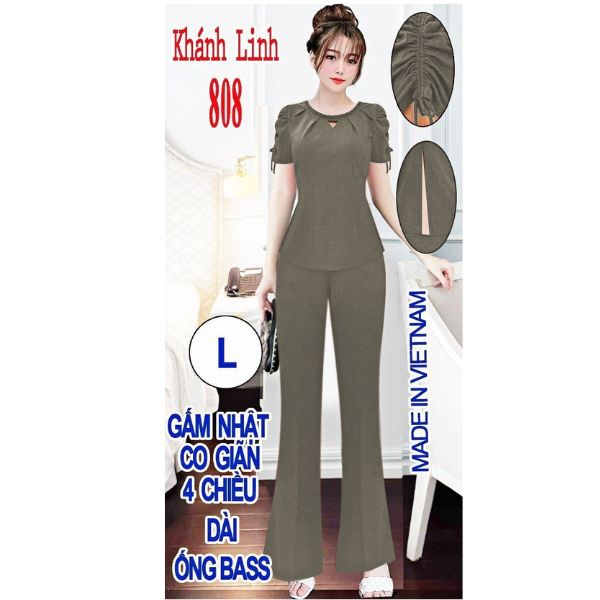 SET ĐỒ BỘ NỮ ( M 808) ỐNG BAS