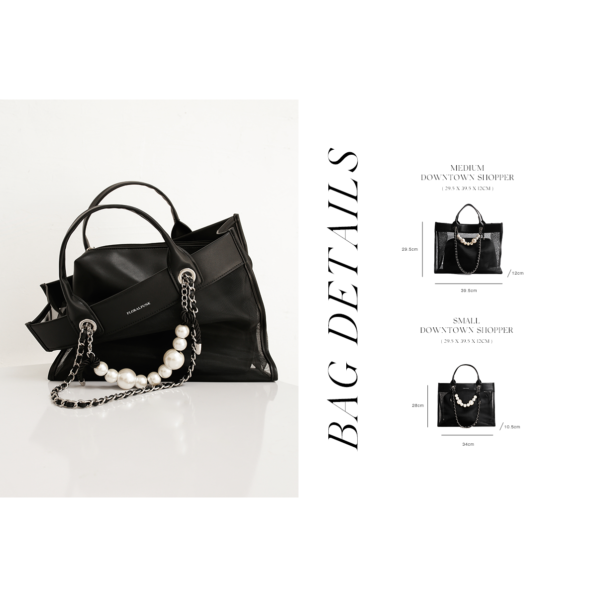 Túi Xách Nữ Floralpunk Downtown Shopper Bag Medium