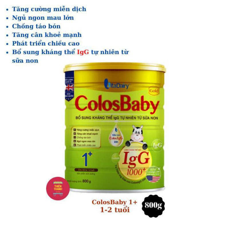 Sữa colosbaby gold 1+ 800g