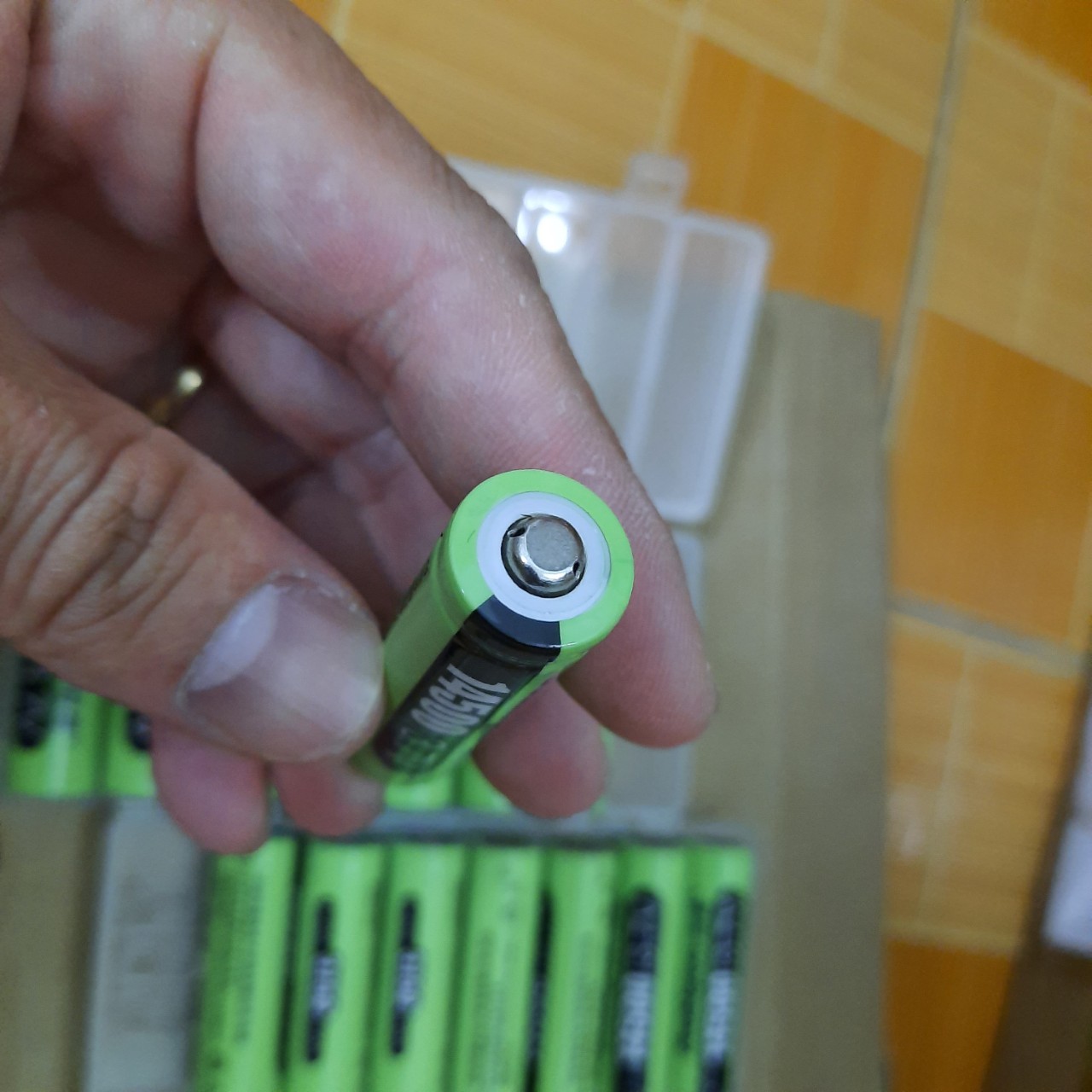 Pin sạc li-ion 3.7v 3150mwh cực dương lồi