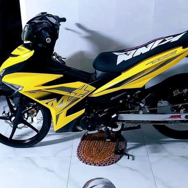 Tem rời ex 150 Mx dán xe vàng tem
