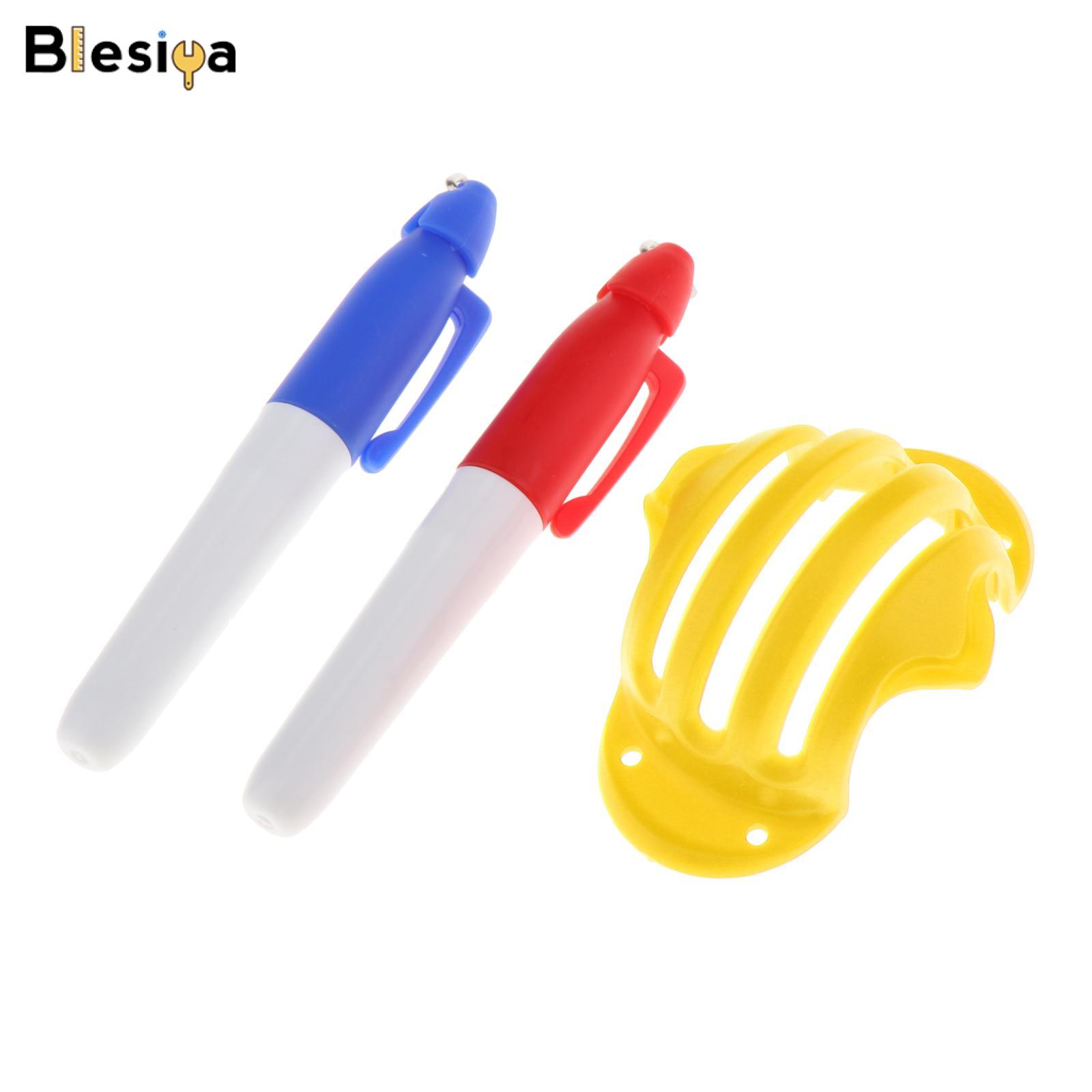 Blesiya Mẫu Bút Đánh Dấu Lót Bóng Golf Bút Đánh Dấu Căn Chỉnh, Hỗ Trợ Đặt