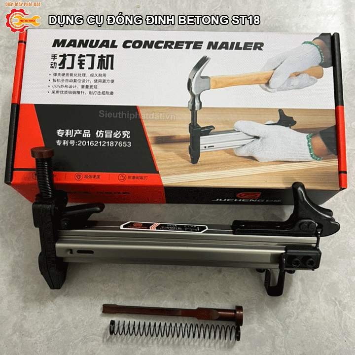 Dụng Cụ Đóng Đinh ST18 Cầm Tay