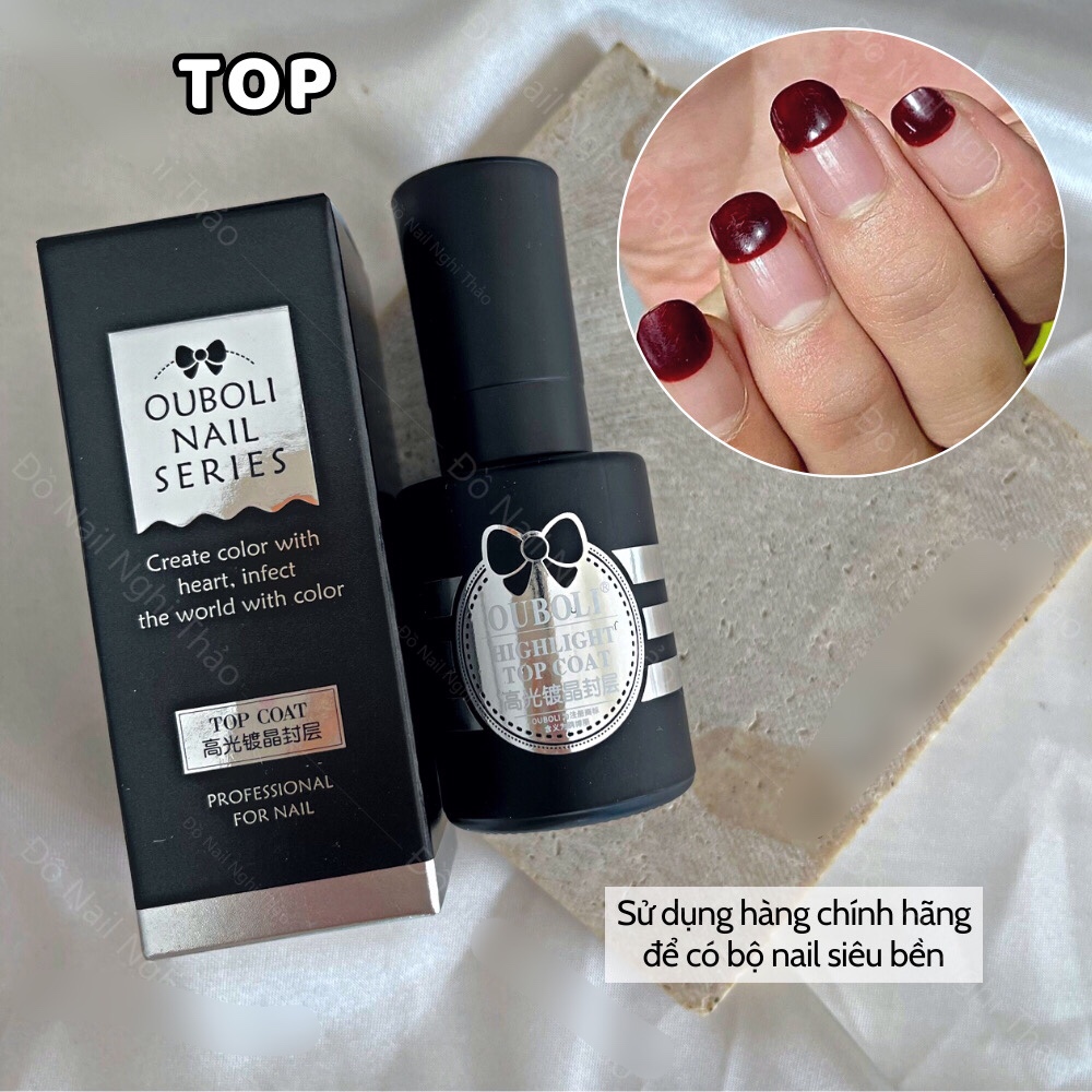Base, top, cứng móng OUBOLI chính hãng 20ml