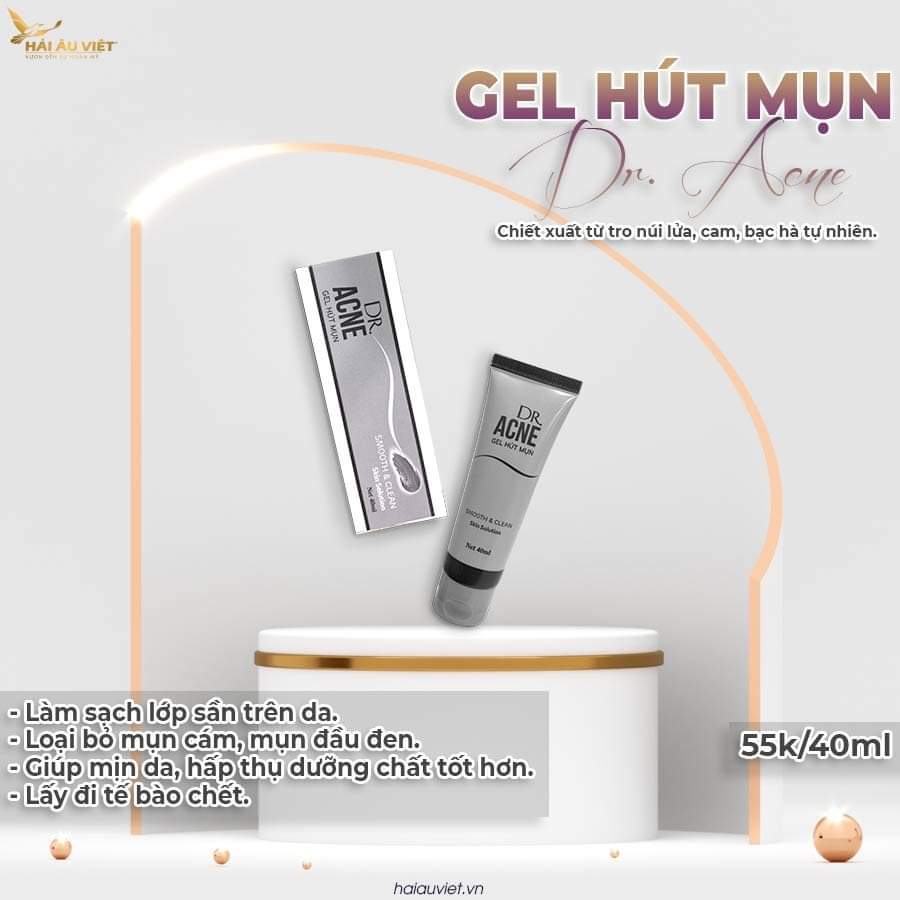 Gel Lột Mụn Đâu Đen Dr Acne 40ml