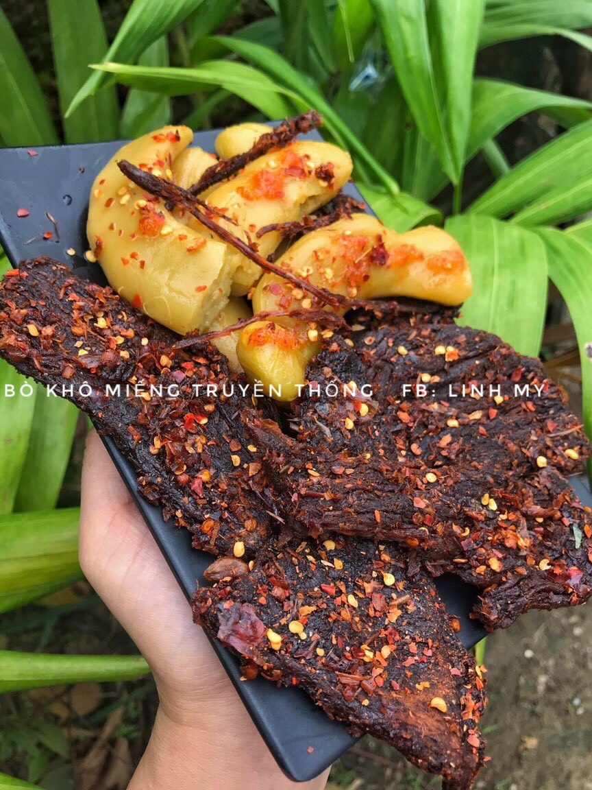 500GR BÒ KHÔ nhà làm