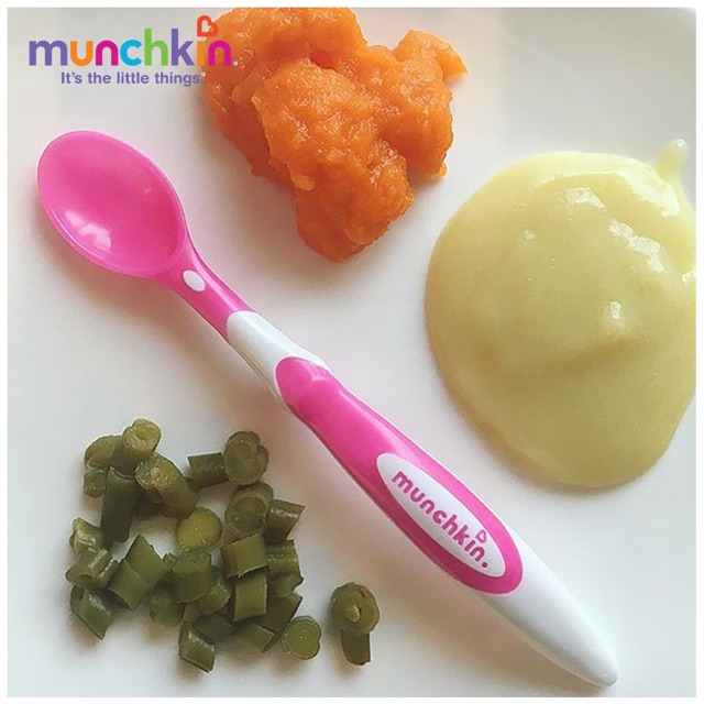 Thìa mềm Munchkin cho bé 3m+ (tách set)