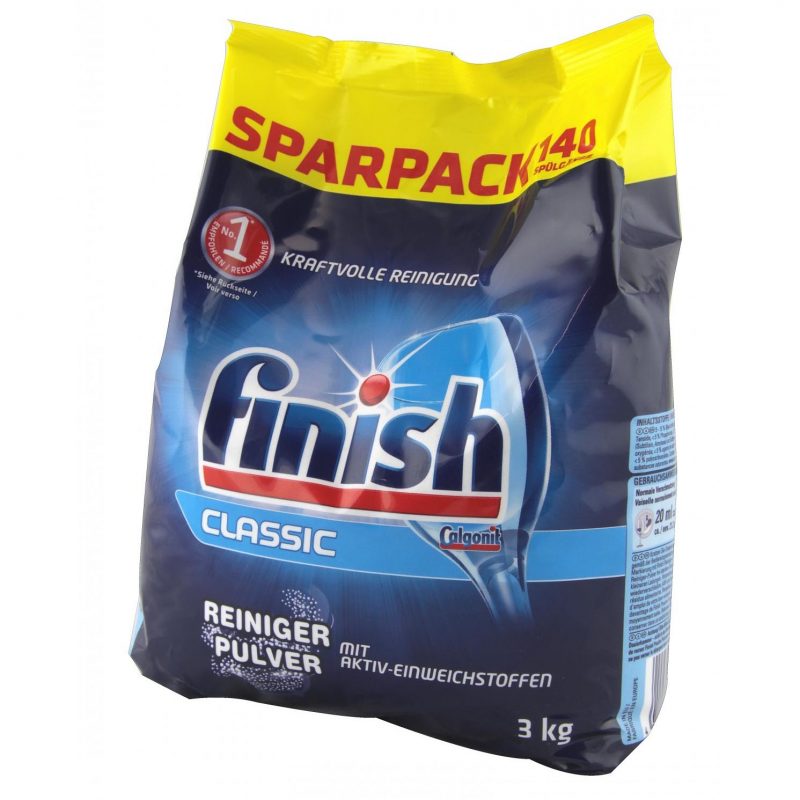 Bột rửa bát Finish classic 2.5kg