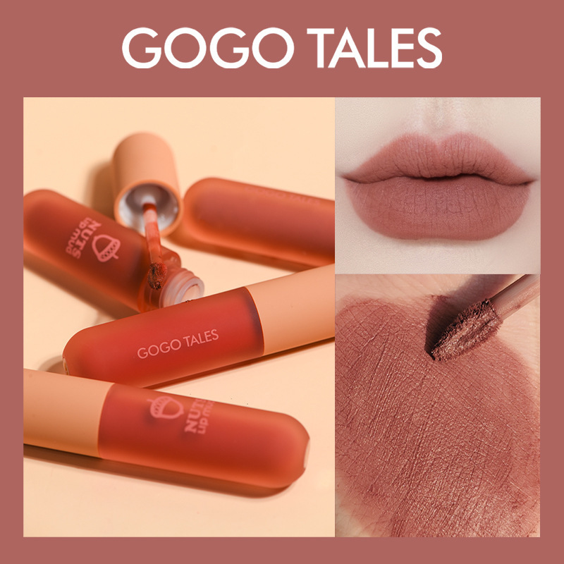 [HCM]Son Kem Lì GOGOTALES Hạt Dẻ GT215 [ GOGO TALES ]