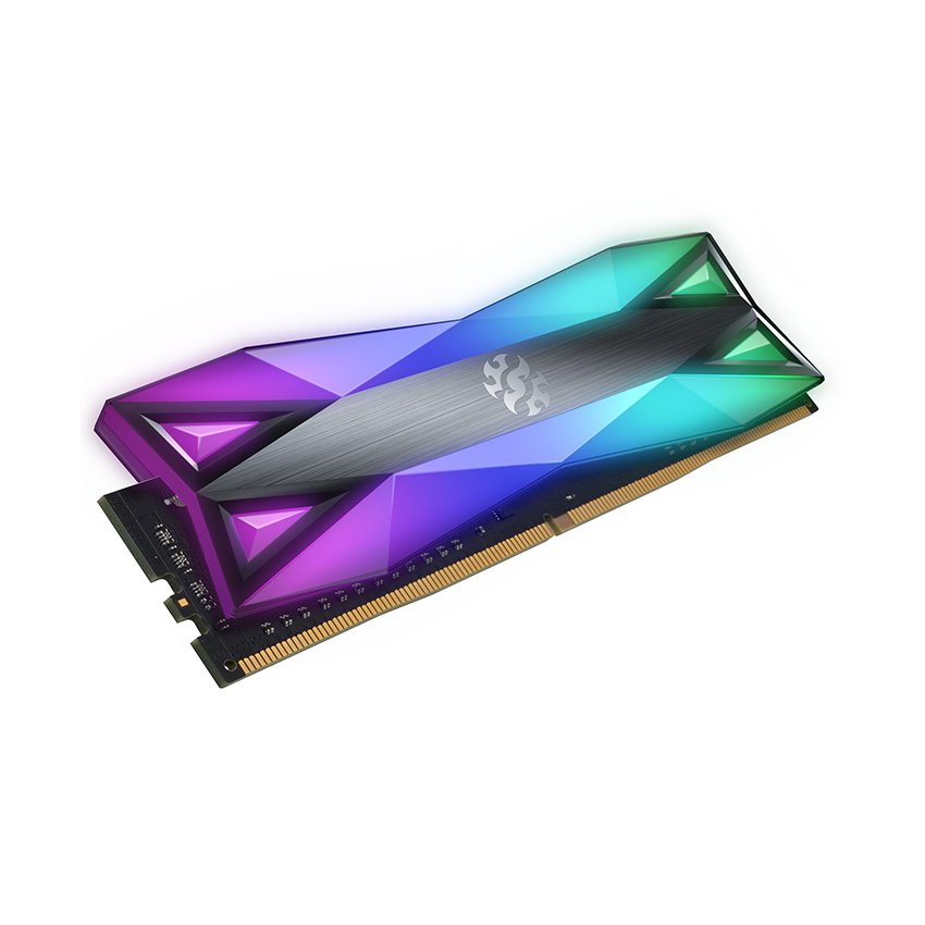Ram Desktop Adata XPG Spectrix D60G RGB (AX4U320038G16A-DT60) 16GB (2x8GB) DDR4 3200Mhz