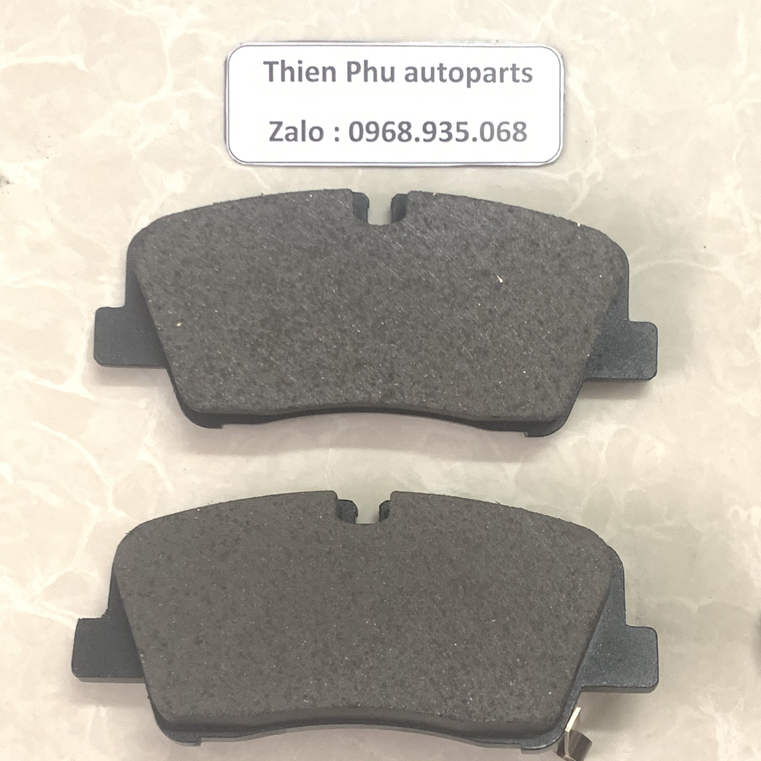 BỐ THẮNG / MÁ PHANH SOLATI SAU H350 (OEM : 5830159A00 + 5830159A10)