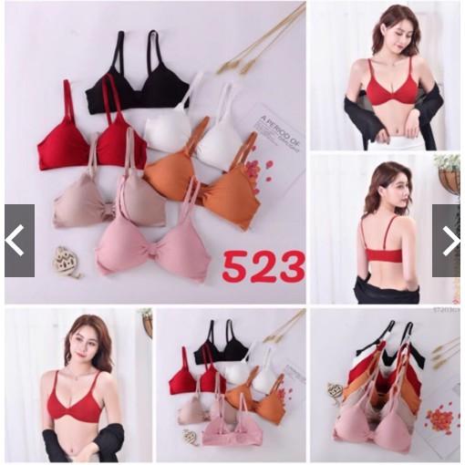 Áo lót Bra gân tăm thắt nơ mã 308