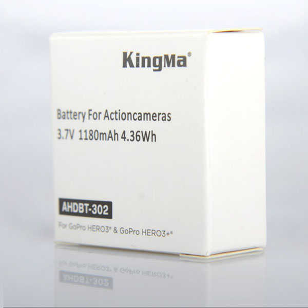 Combo sạc 3 + 2 pin Kingma cho GoPro Hero 3