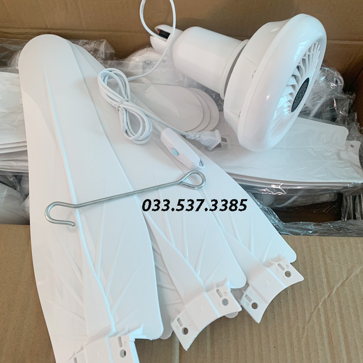 Quạt trần mini 1050 mm 3 cánh, quạt màn, quạt treo, quạt đuổi côn trùng, quạt màn, quạt mùng, quạt có móc treo, quạt mini siêu mát