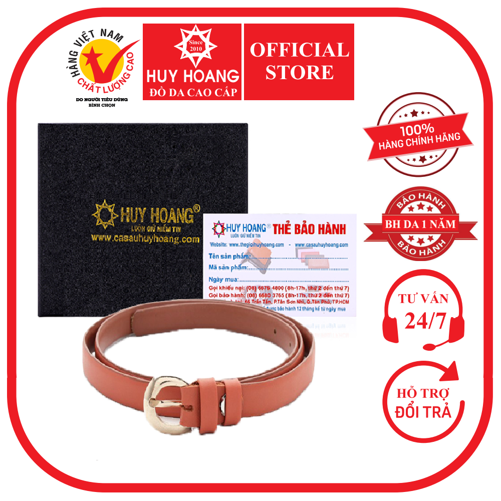 HK5131-female belts glorious cowhide 1,5p Orange