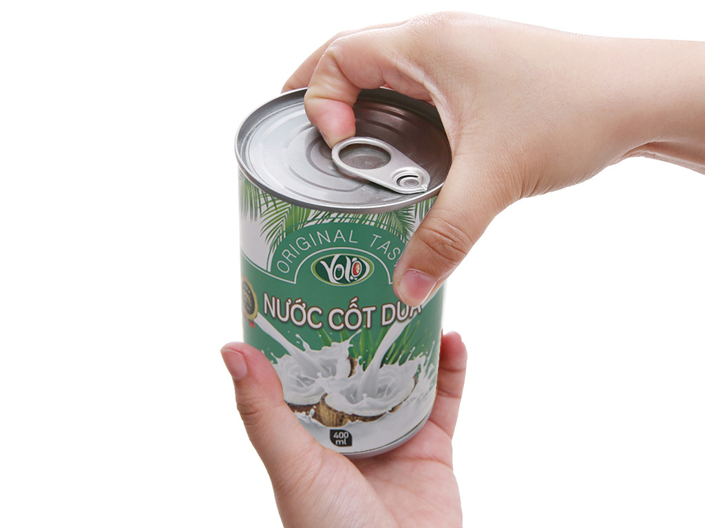 Nước cốt dừa tươi YOLO - lon 400ml