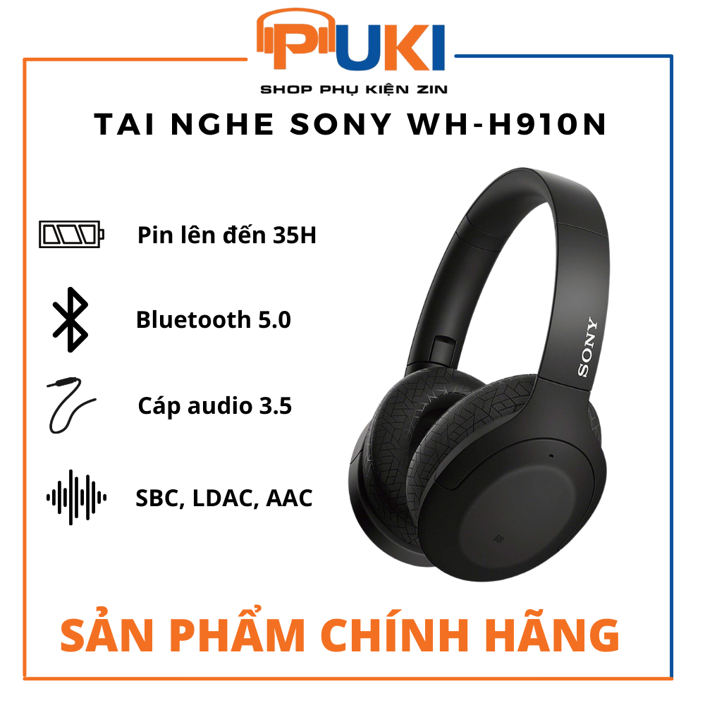 Tai nghe Sony WH-H910N - Tai nghe SONY Chụp Tai - Tai Nghe Không Dây