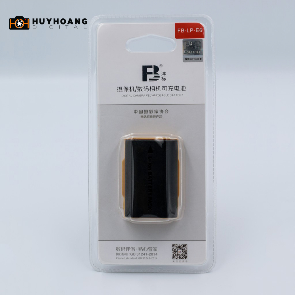 Pin máy ảnh fb for canon lp-e6 - hàng nhập khẩu.
