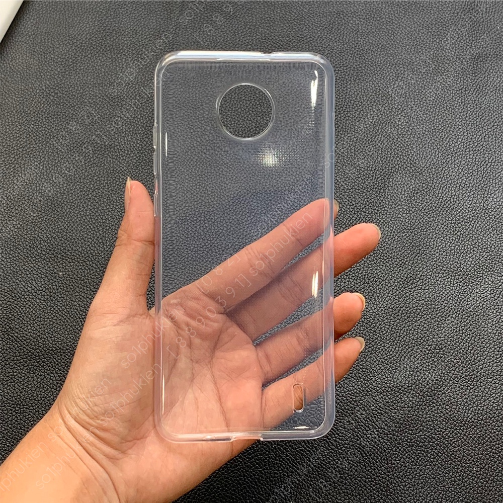 Ốp lưng Nokia C20 dẻo đen, dẻo trong TPU bền đẹp