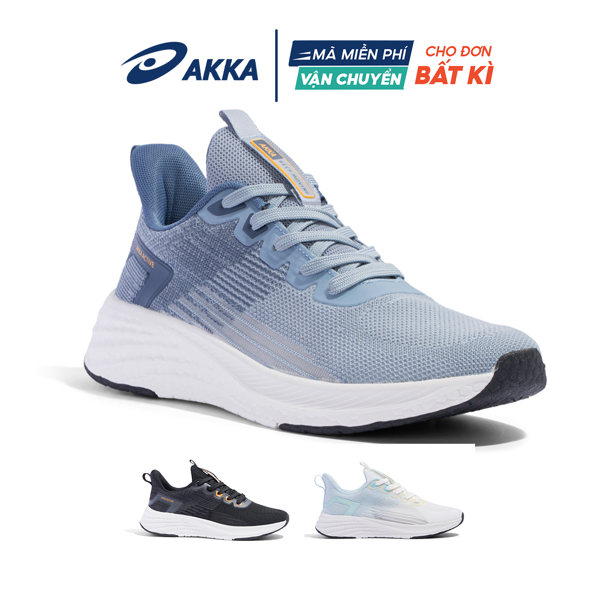 Giày thể thao chạy bộ chính hãng AKKA ACTIVE B2213