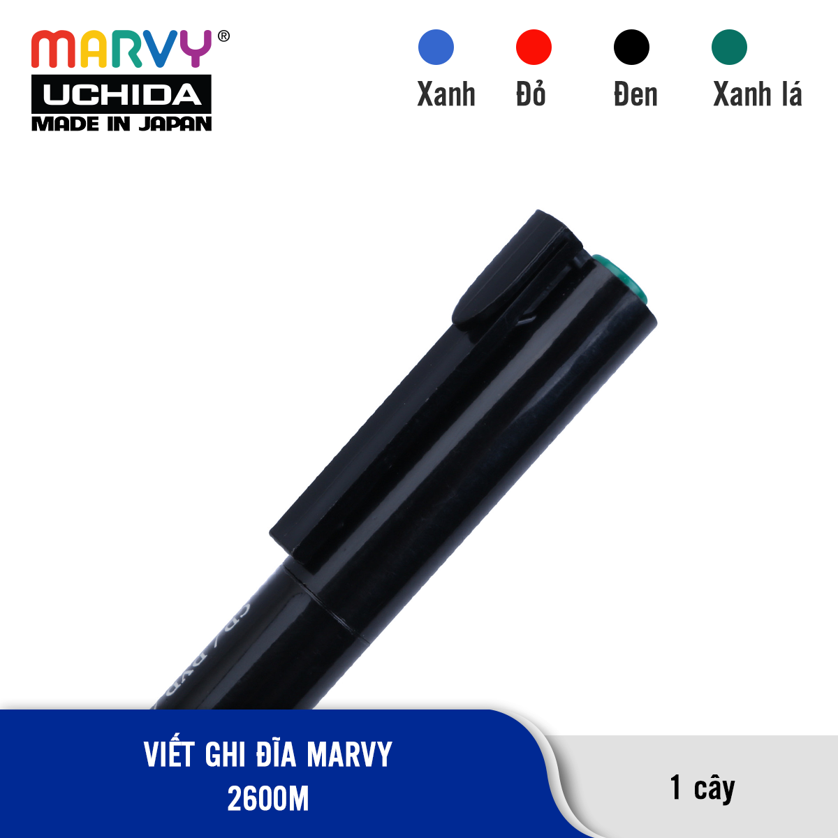 Bút Ghi Đĩa MARVY ngòi nhỏ 2600M