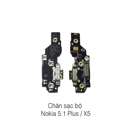 [HCM]CHÂN SẠC BỘ +MIC NOKIA 5.1PLUS/X5 ZIN