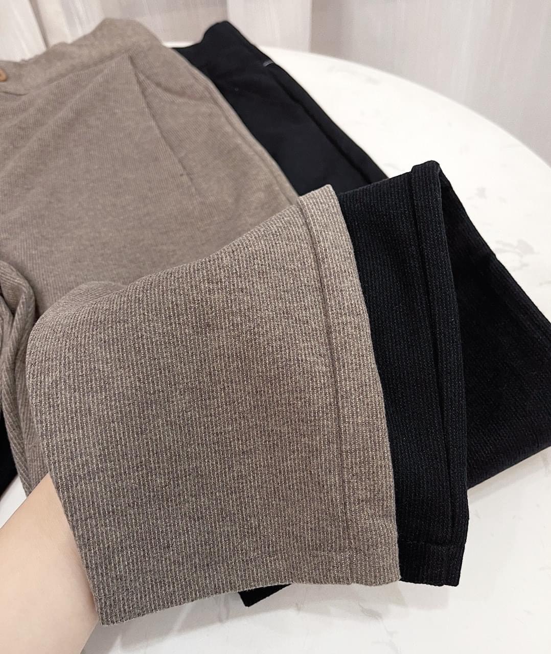 Quần baggy dạ 2 li cho nữ