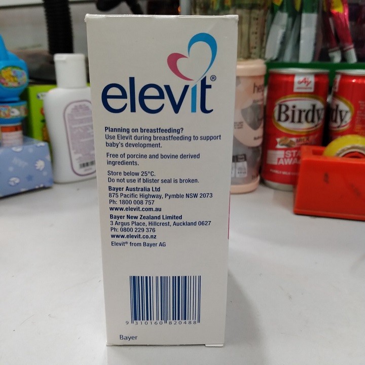 VITAMIN TỔNG HỢP ELEVIT 100 VIÊN DATE 5-2026