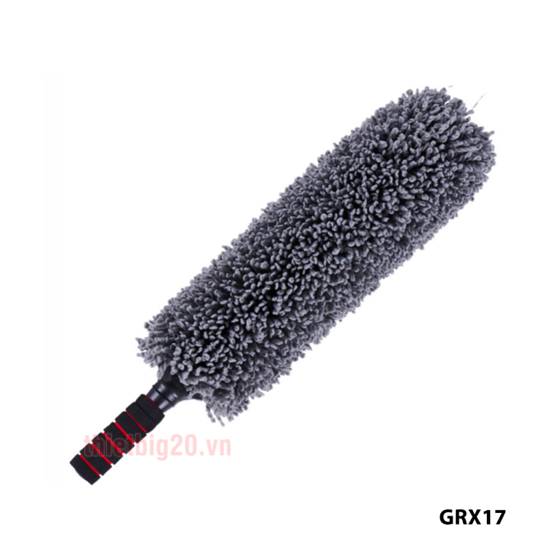 Chổi lau dọn, quét bụi cho xe ô tô sợi Nanofiber - Cán điều chỉnh độ dài 55-84cm GRX17