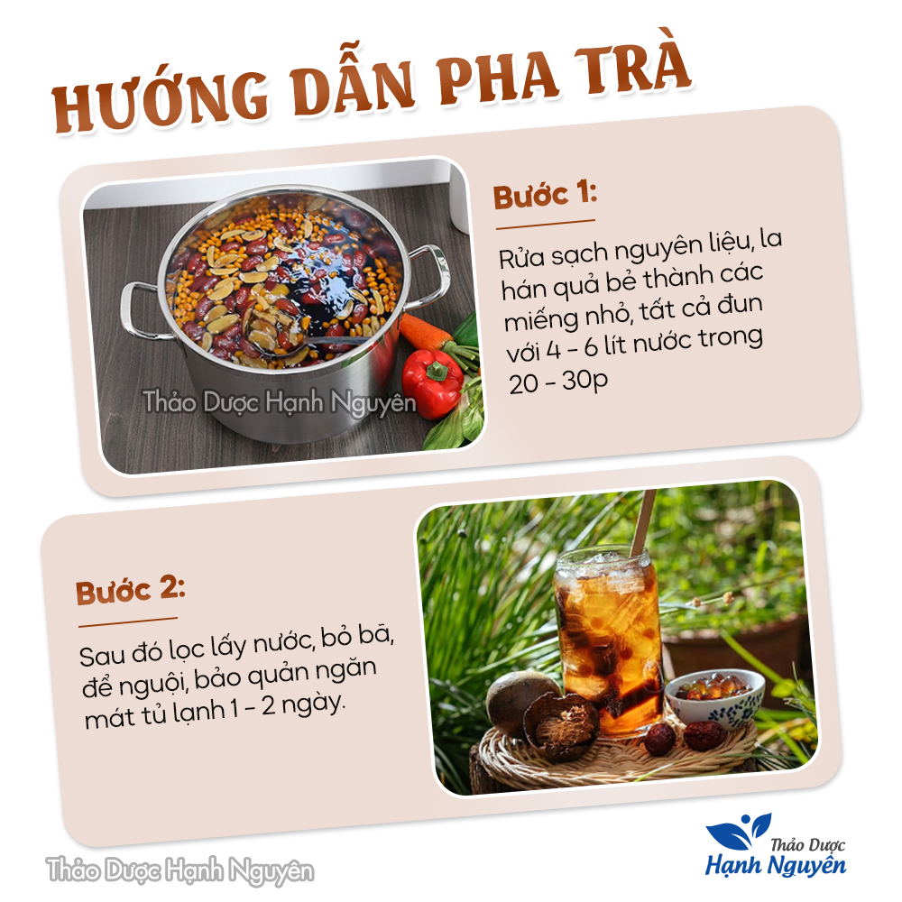 Trà sâm bông cúc 5 set nấu 5-7 lít nước, trà mát gan, thanh nhiệt, giảm nóng trong, tặng kèm hạt chia