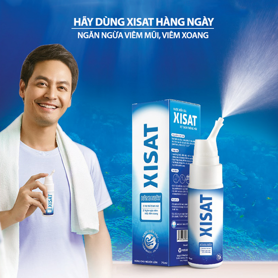 Nước Biển Sâu Xịt Mũi Xisat (Chai 75ml)