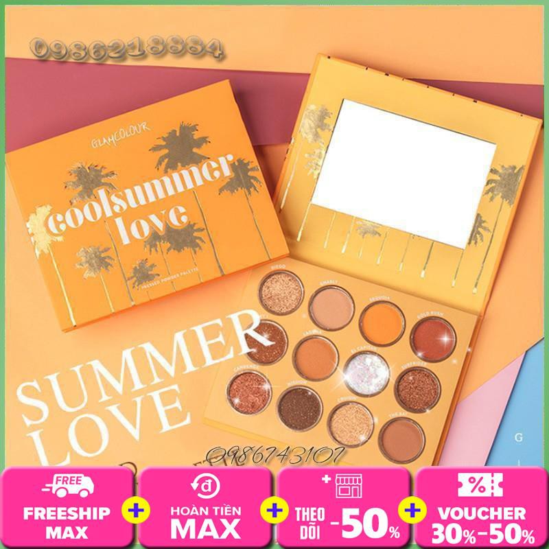 Bảng phấn mắt Glamcolour CoolSummer Love