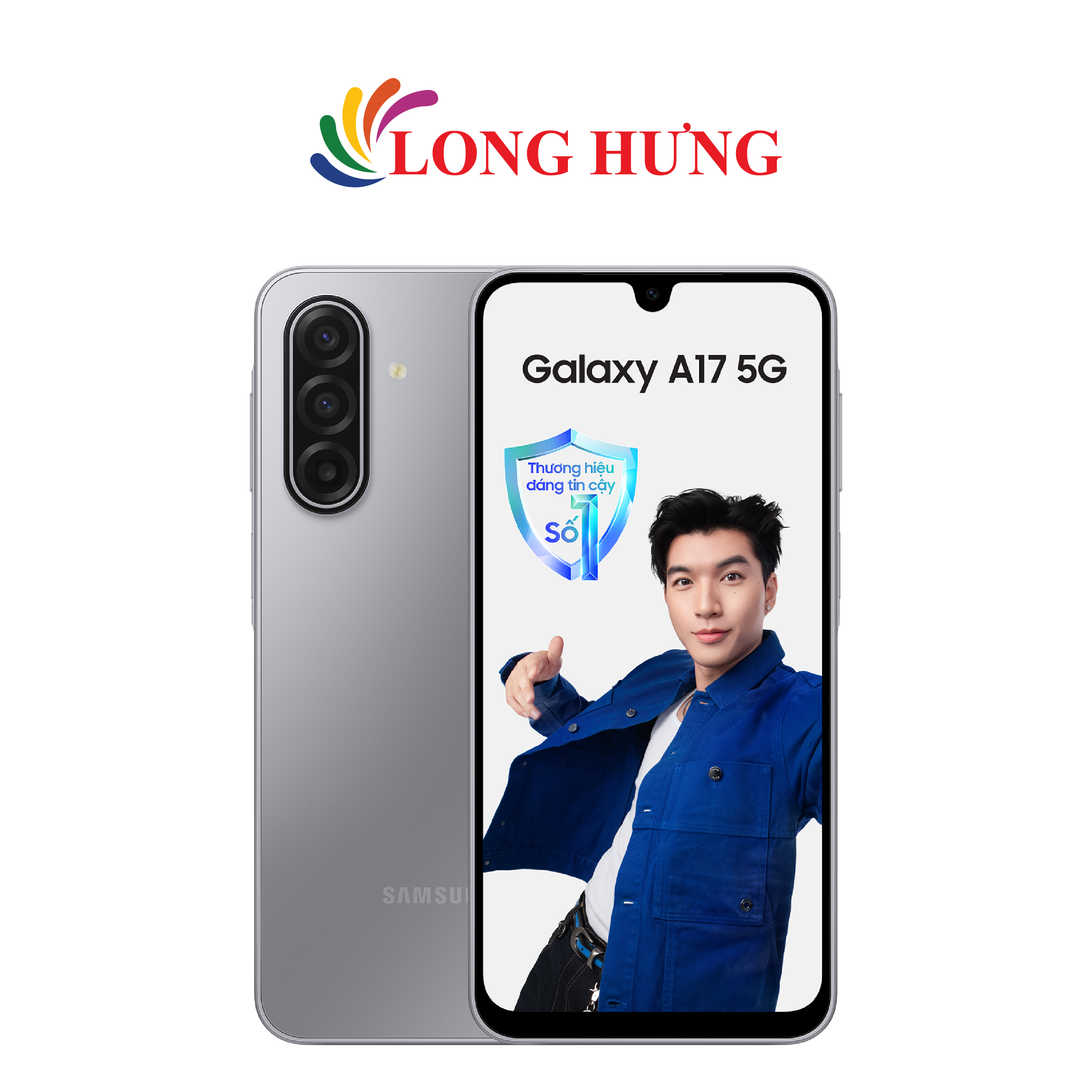 Điện thoại Samsung Galaxy A17 5G (8GB/128GB) - Hàng chính hãng - Màn hình Super AMOLED 6.7 inch, Chip Exynos 1330, Pin 5000mAh