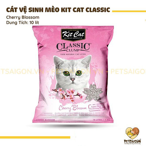 CÁT VỆ SINH KITCAT 10L - 7KG CHO MÈO