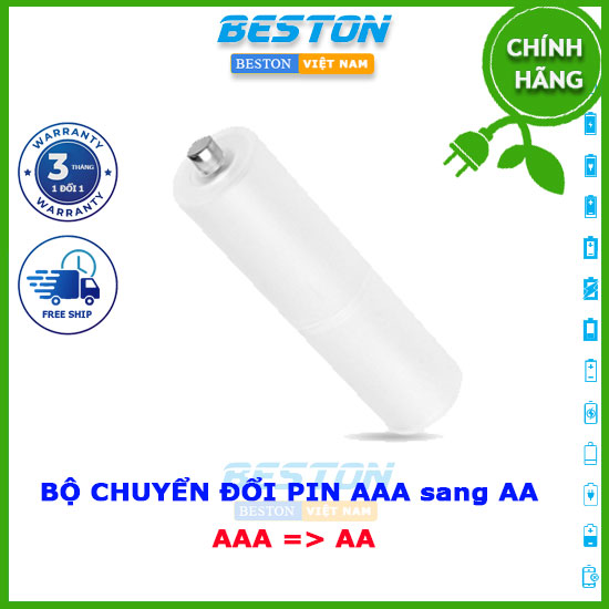 Bộ chuyển đổi pin aaa sang aa, chuyển đổi pin tiểu aaa dùng cho thiết bị sử dụng pin aa