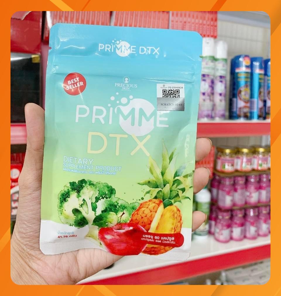 Giảm cân Detox rau củ DTX Thái Lan ( 60v)