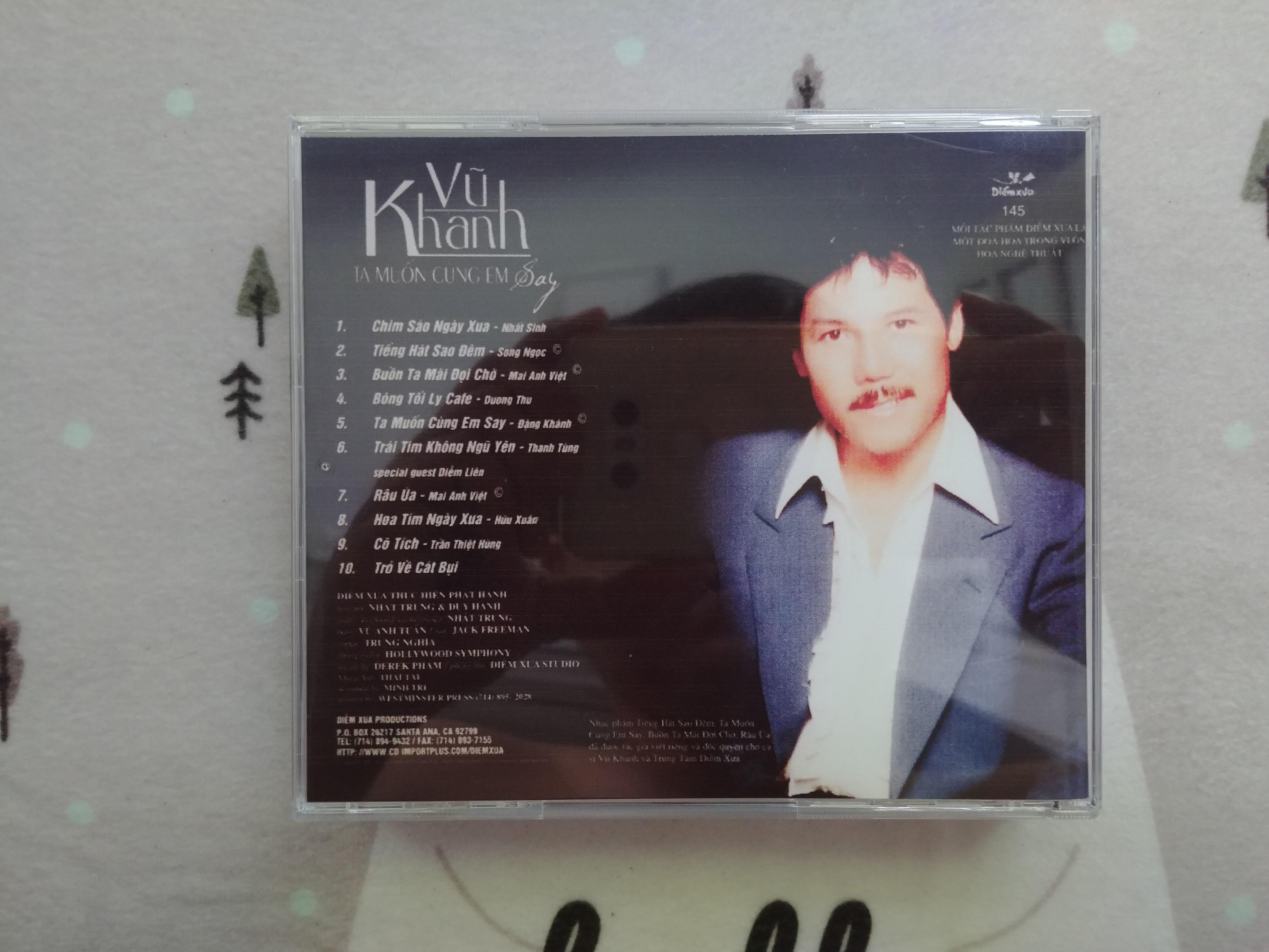 ComBo 3 CD Ca Sĩ Vũ Khanh - Trung tâm Diễm Xưa