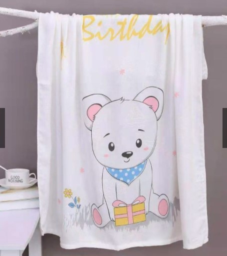 Chăn lụa cotton Aden siêu mềm mát cho bé [ HÀNG CAO CẤP]