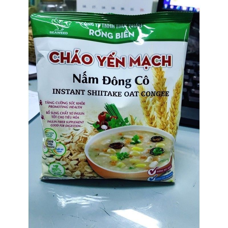Cháo Yến Mạch Nấm Đông Cô