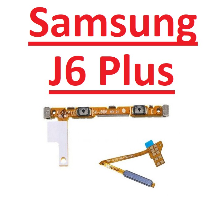 Dây Nút Nguồn Vân Tay Samsung J6 Plus Âm Lượng Volume Phụ Kiện Thay Thế