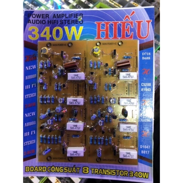 Bo công xuất 8 sò 340w