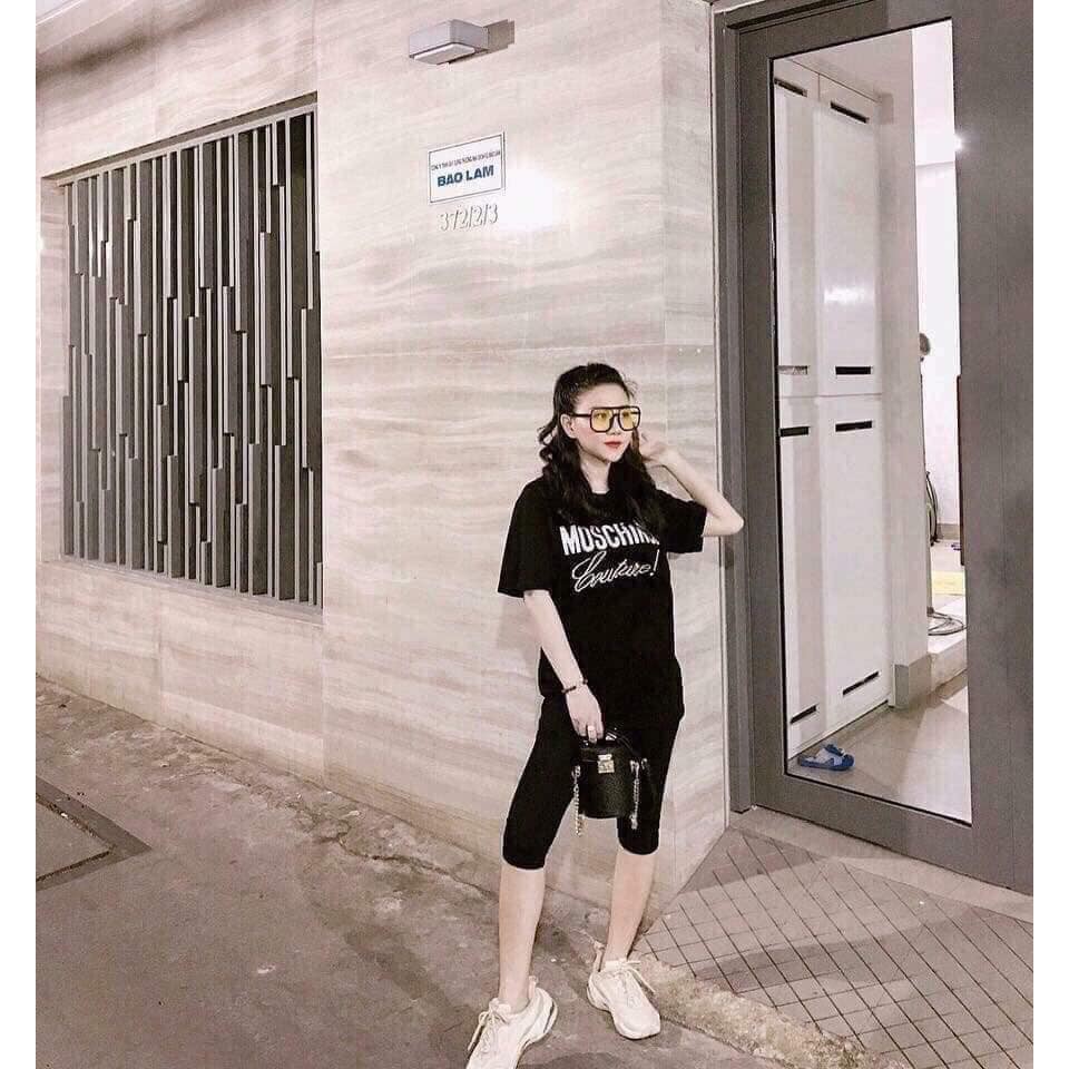 Quần legging lửng NÂNG MÔNG TÚI ZIP