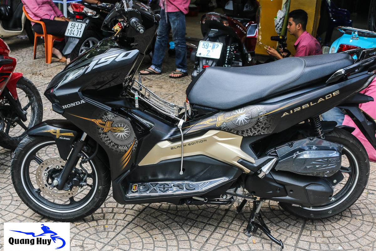 Stamp hooded Nouvo SX black red-degree stickers team boss decal motorcycle Nouvo SX black red-team hood Decal motorcycle Nouvo cheap beautiful and quality